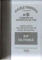 Premiul pentru cel mai <BR>activ SIF de pe Piata de Capital<BR> - Martie 2010